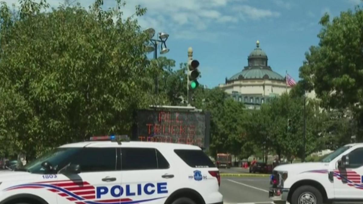 alerta bomba capitoliu biblioteca congresului
