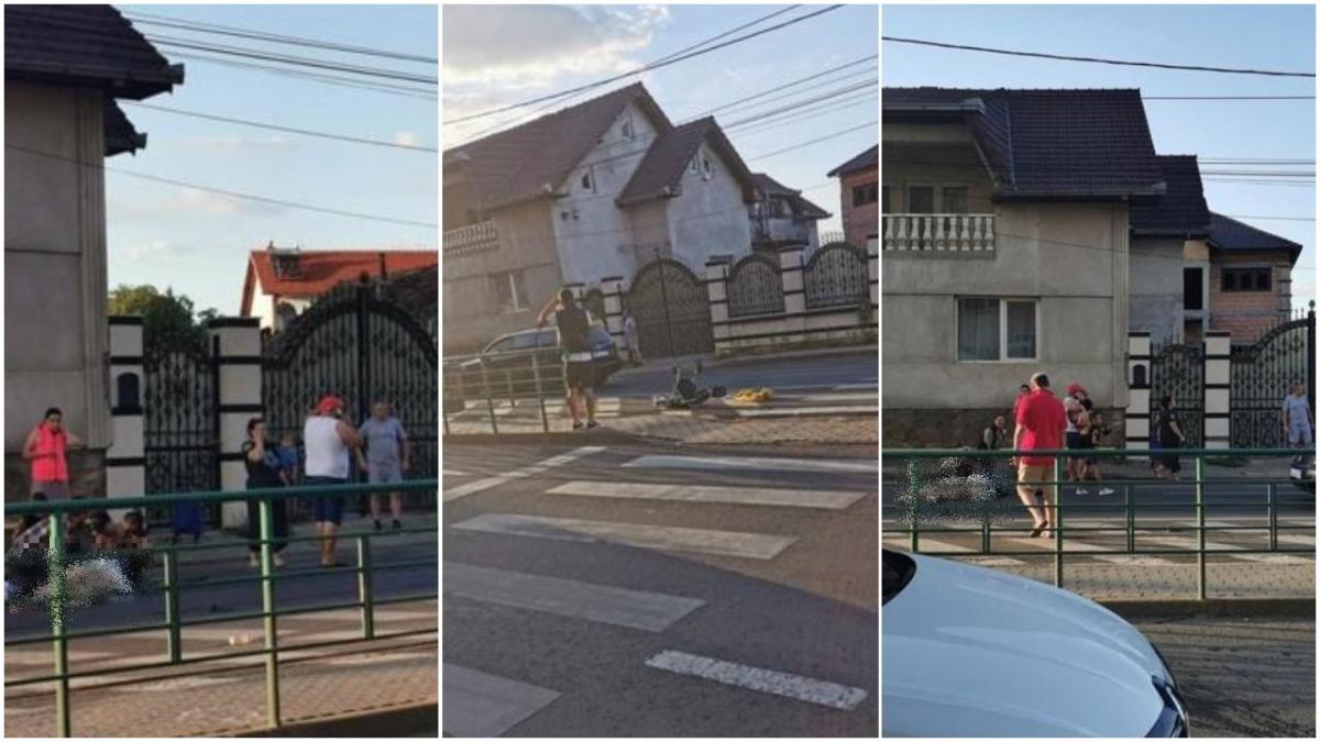 mama gravida doi copii loviti cu masina de un barbat trecere pietoni arad