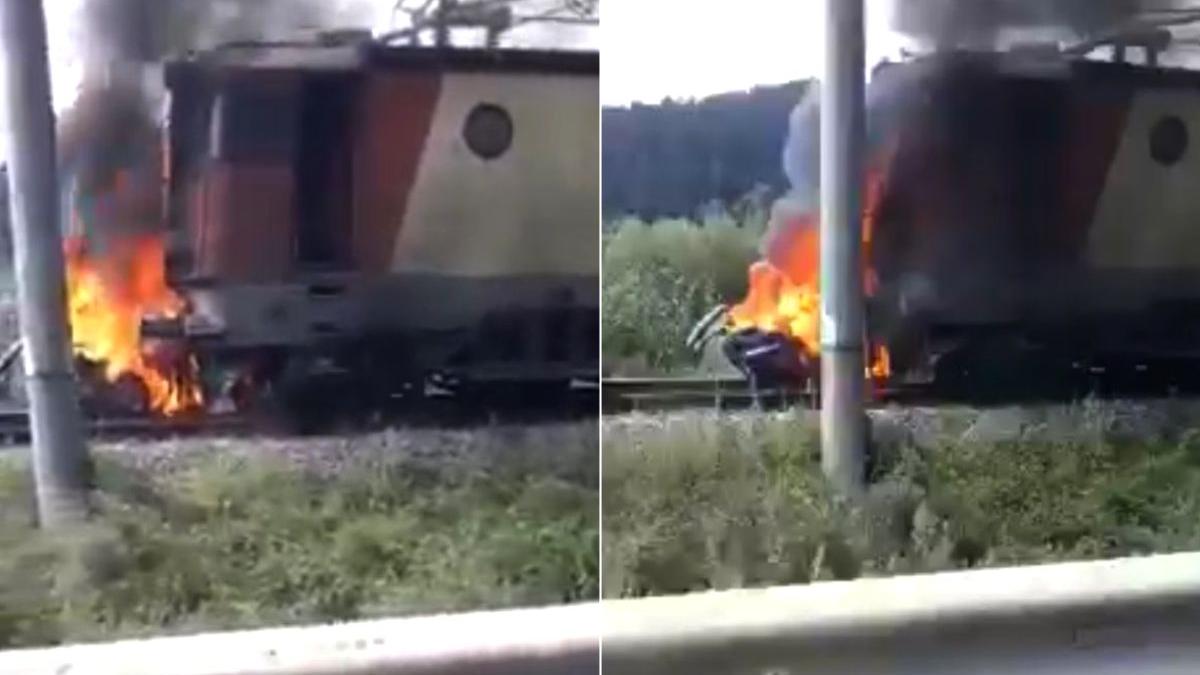 doi oameni carbonizati masina accident tren miercurea ciuc