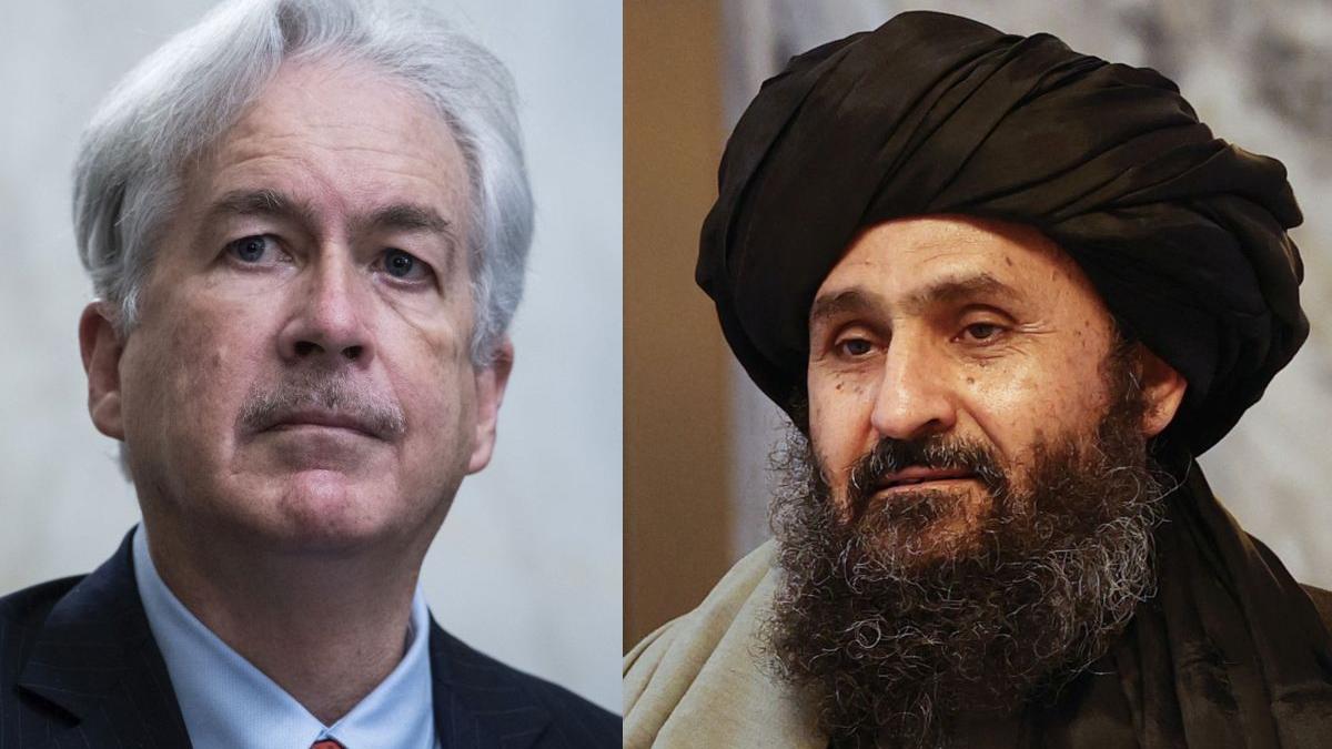 abdul ghani baradar william burns intalnit kabul