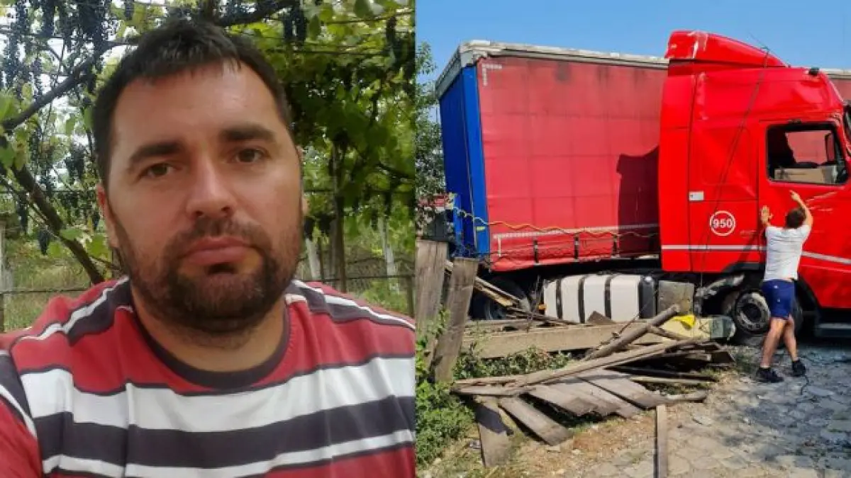 sofer tir reusit evite femeie 90 ani sarise in fata