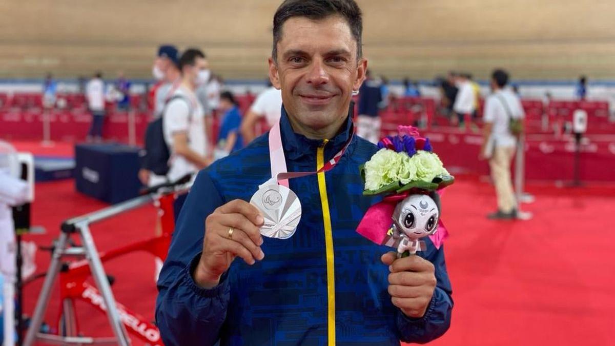 ministrul sportului eduard novak medalie argint jocuri paralimpice