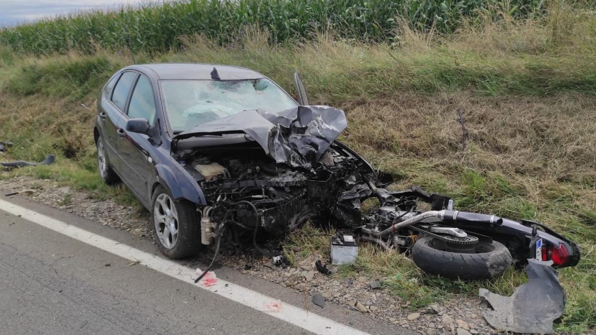 tanar motociclist mort dupa ce a fost lovit de o masina in costesti iasi