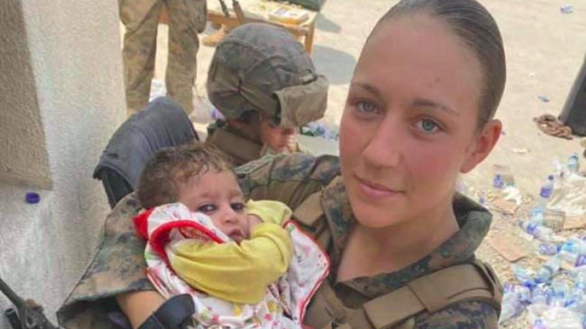 militarii americani ucisi atentat kabul nicole gee 23 ani ingrijea bebelusi afgani salvati