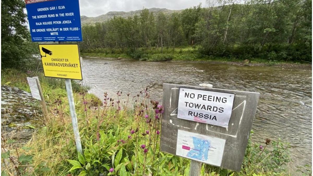 semn granita norvegia rusia