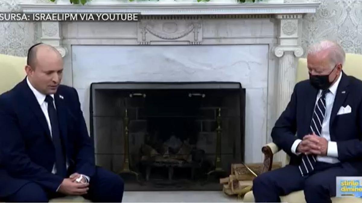 joe biden adormit interviu premier israel