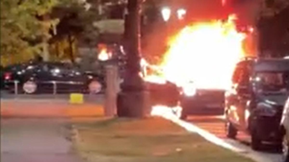 incendiu masina capitala splai independentei