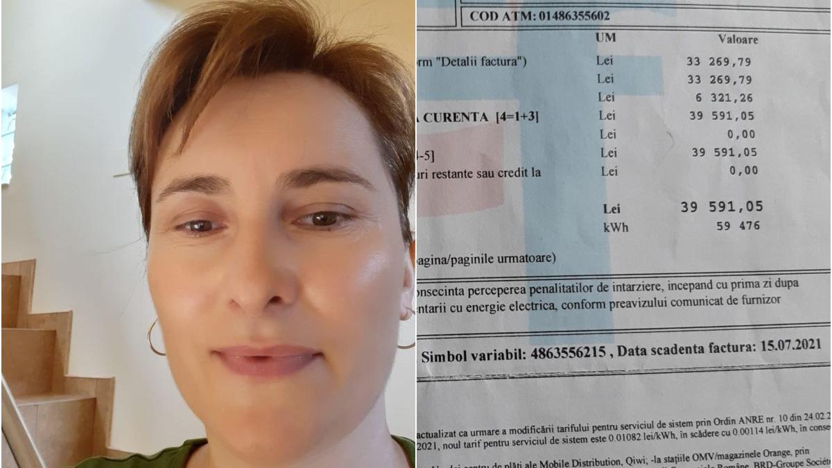 factura curent 40 000 lei familie alba