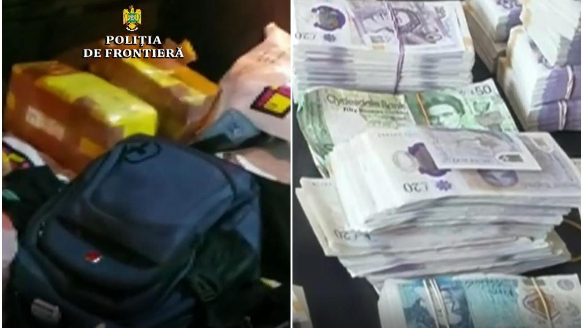 480 000 de lire sterline in portbagajul unui bolid de lux vama giurgiu