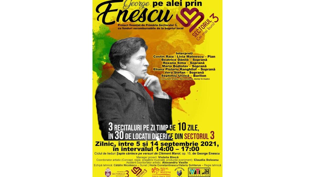 recital enescu pe alei prin sectorul 3
