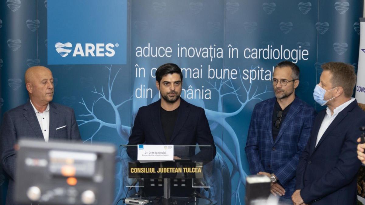 tulcea printre judetele cu angiograf ares liderul cardiologiei interventionale din romania