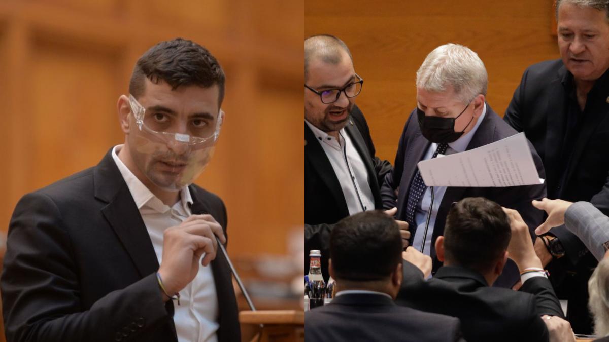 florin roman scandal sedinta plen luat sus