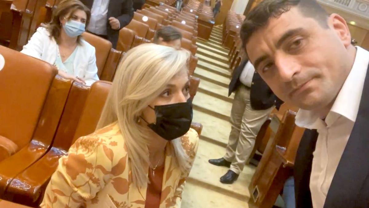 replici alina gorghiu george simion parlament