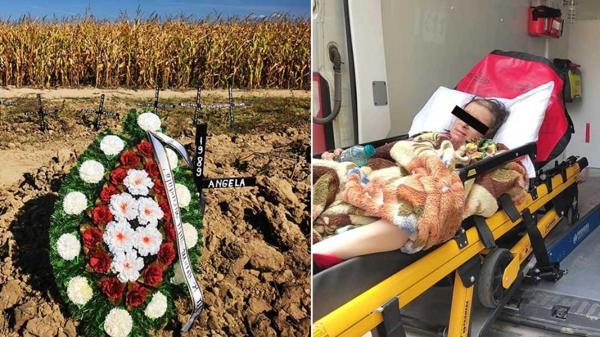 fetita santana de mures despartita mama grav bolnava inainte ca femeia sa se stinga din viata