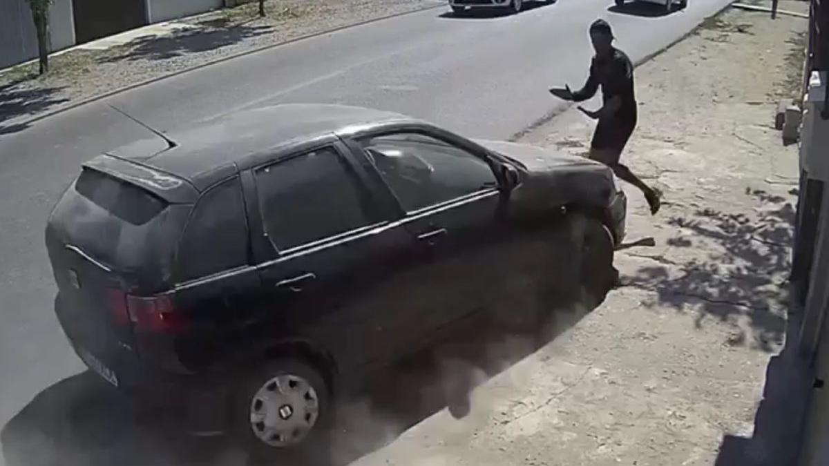 tanar braila filmat spulberat intentionat masina injunghiat fratele soferului