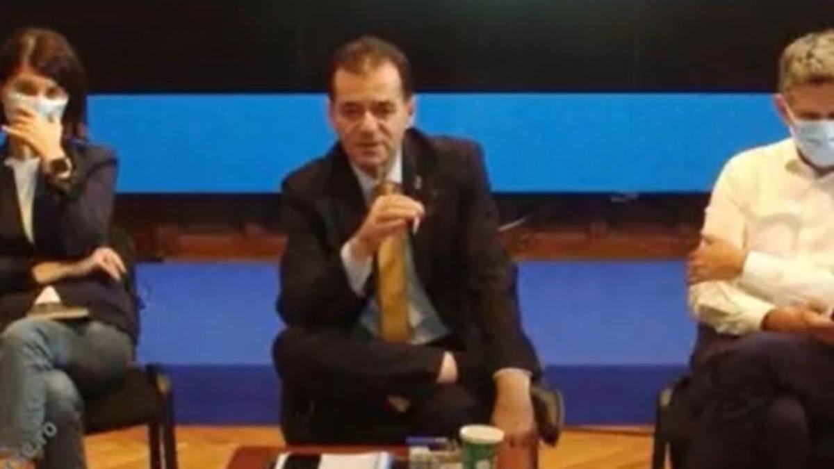 ludovic orban sfideaza regulile surprins fumand sedinta colegi poarta masca