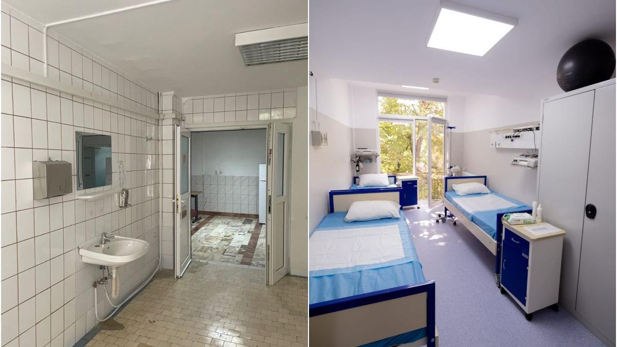 sectie renovata complet spitalului clinic polizu investitia totala 560 000 euro