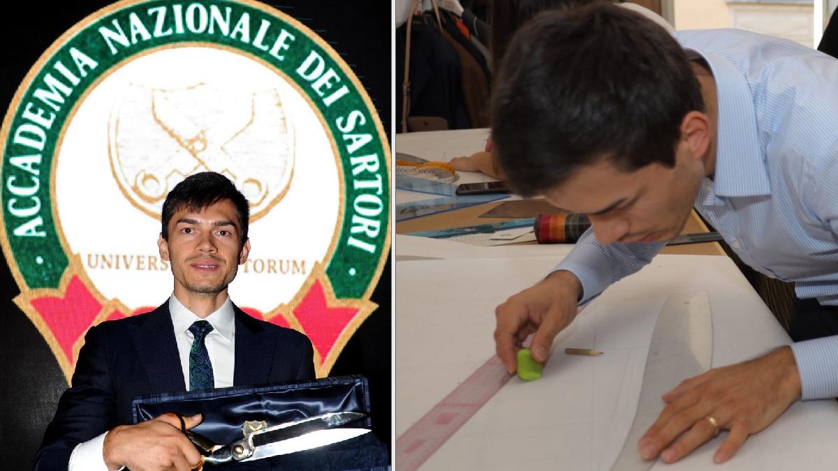 vladut mihail motau primul croitor roman care a castigat marele premiu al academiei nationale italia