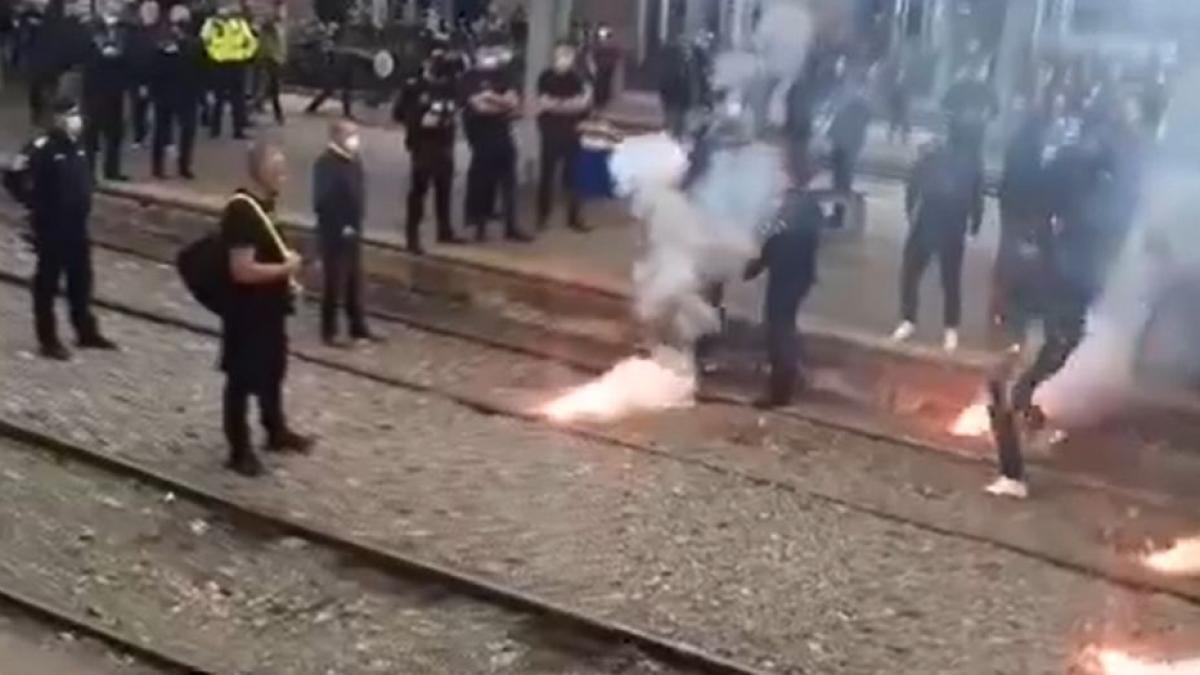 bataie suporteri gara de nord universitatea craiova petrolul