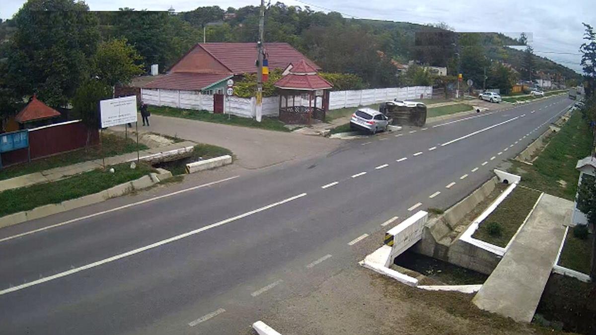 accident patru victime vaslui masina rasturnata