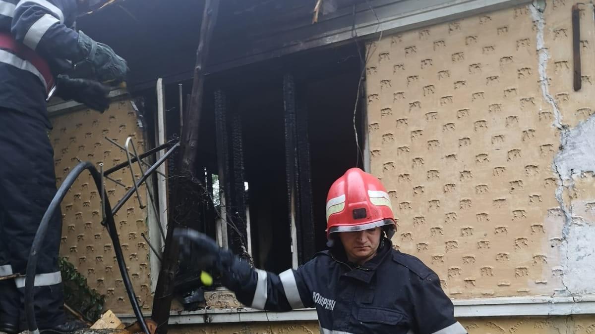 incendiu tifesti vrancea televizor explodat femei arsuri