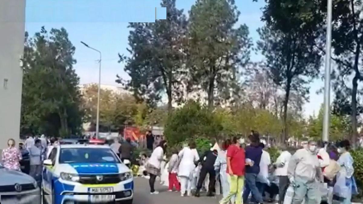 bolnavi resuscitati strada incendiu spital constanta