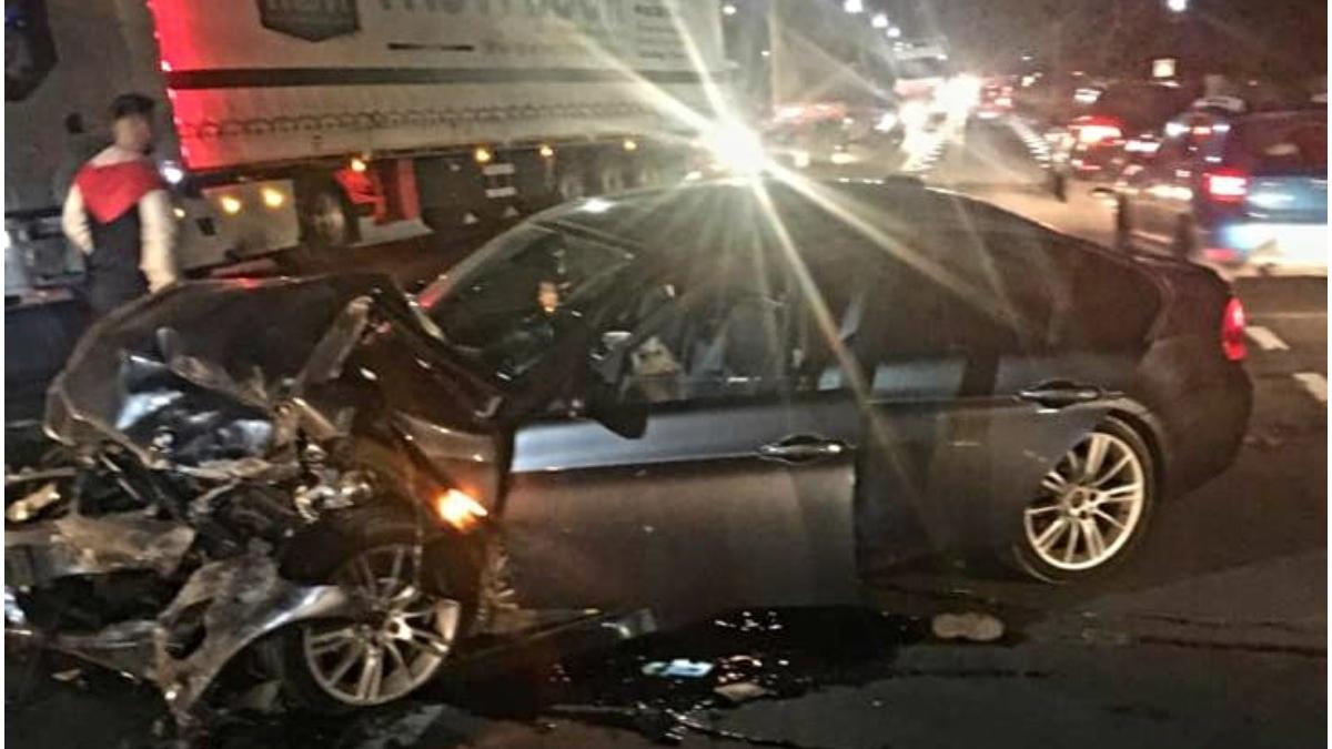 accident cu 3 masini si 7 victime intre care doi copii in ialomita