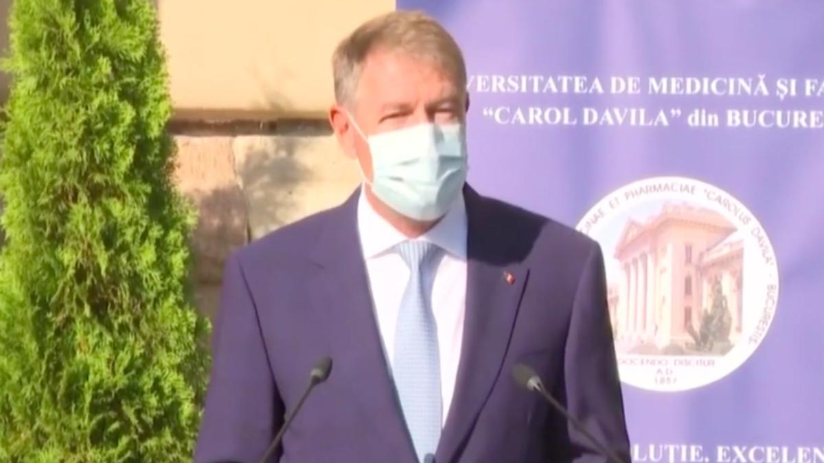 klaus iohannis mesaj pentru medicii tineri