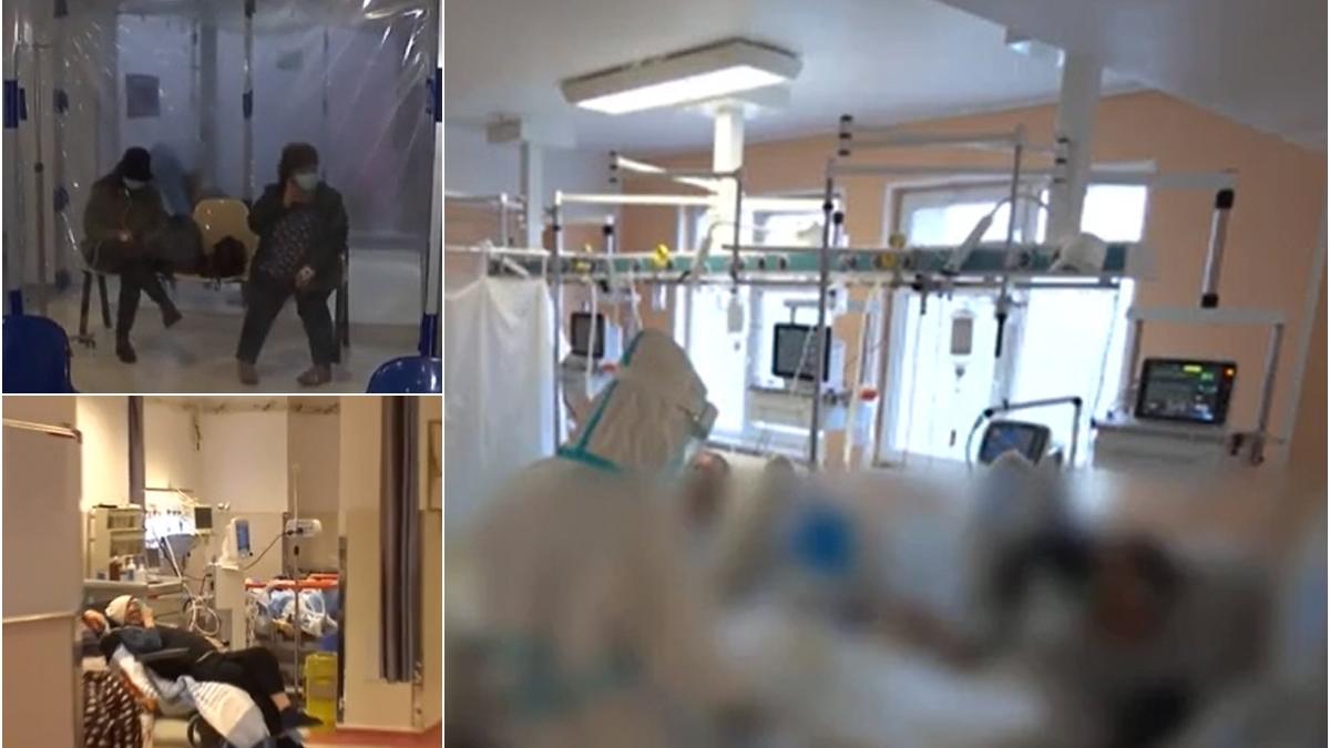 bolnavii de covid tratati pe scaune la sectiile de primiri urgente