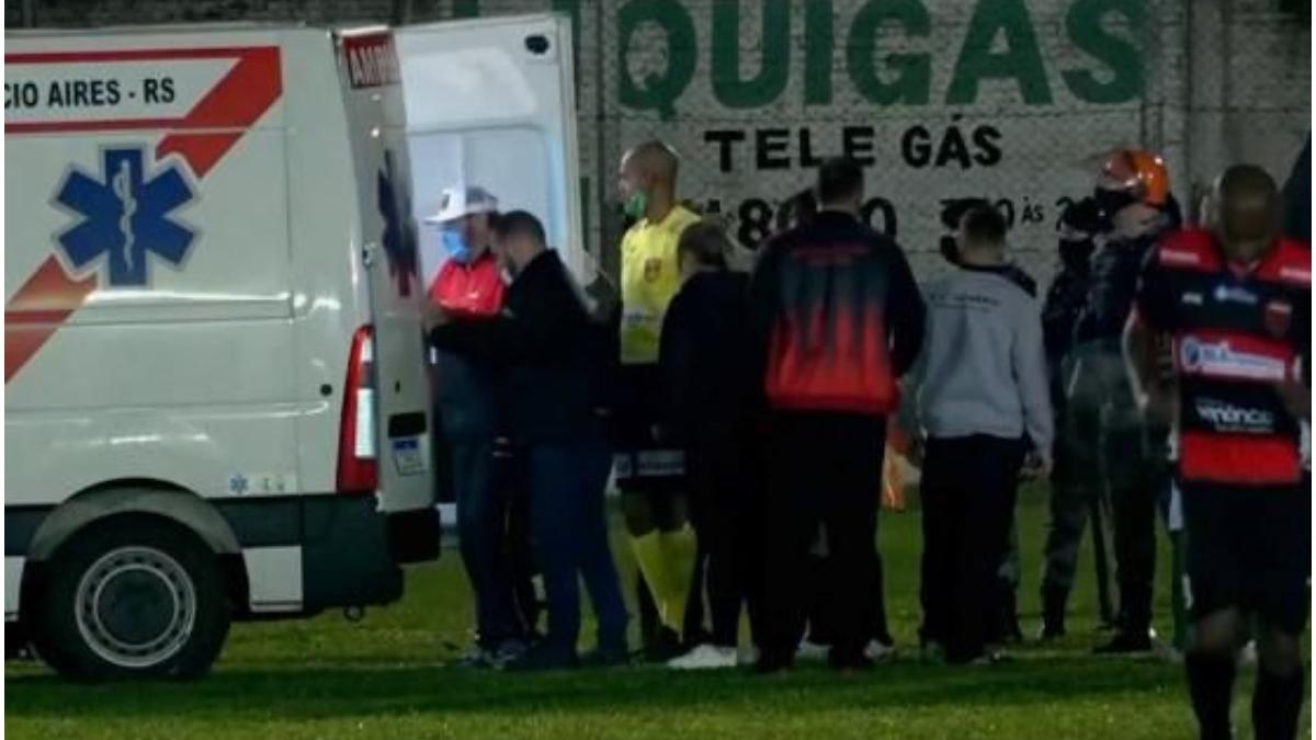 fotbalist brazilian tentativa omor arbitru