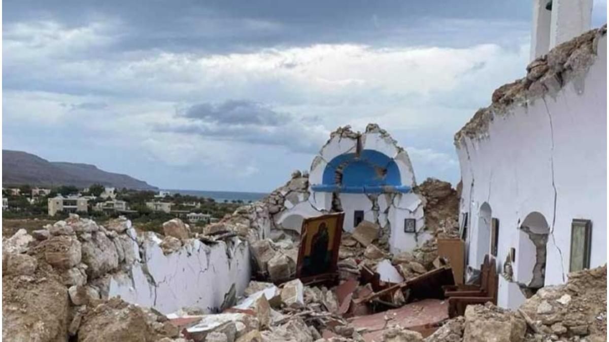 biserica prabusire cutremur grecia pagube