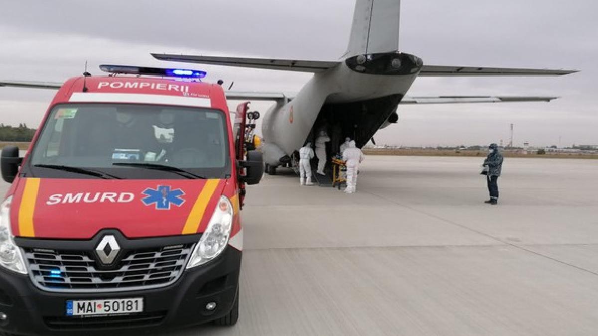 italia ajutor romania criza sanitara aeronava anticorpi monoclonali tratament pandemie