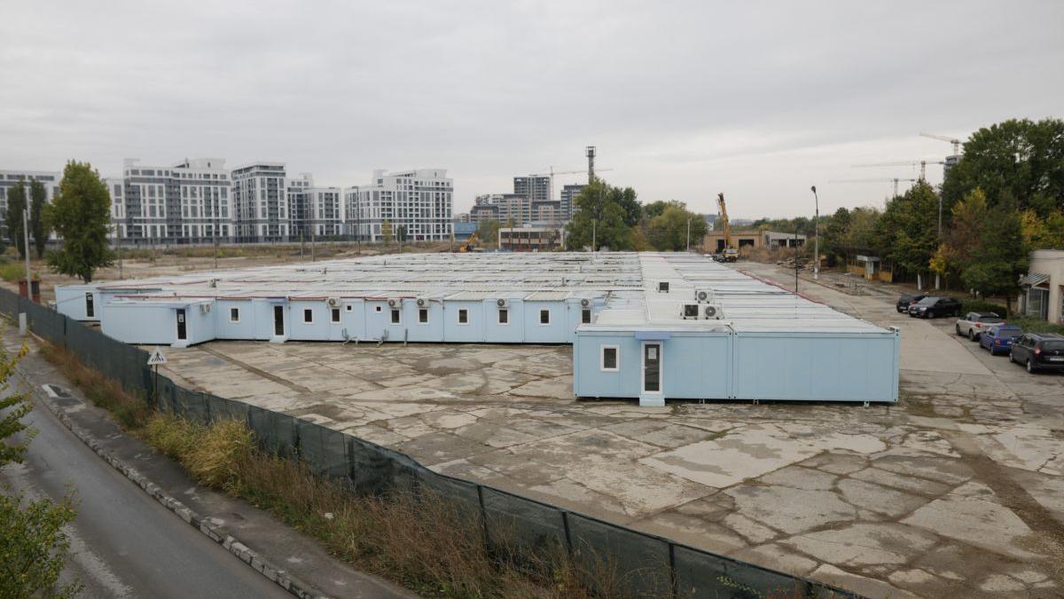 spitalul modular din pipera deschis partial incalzirea cu aer conditionat