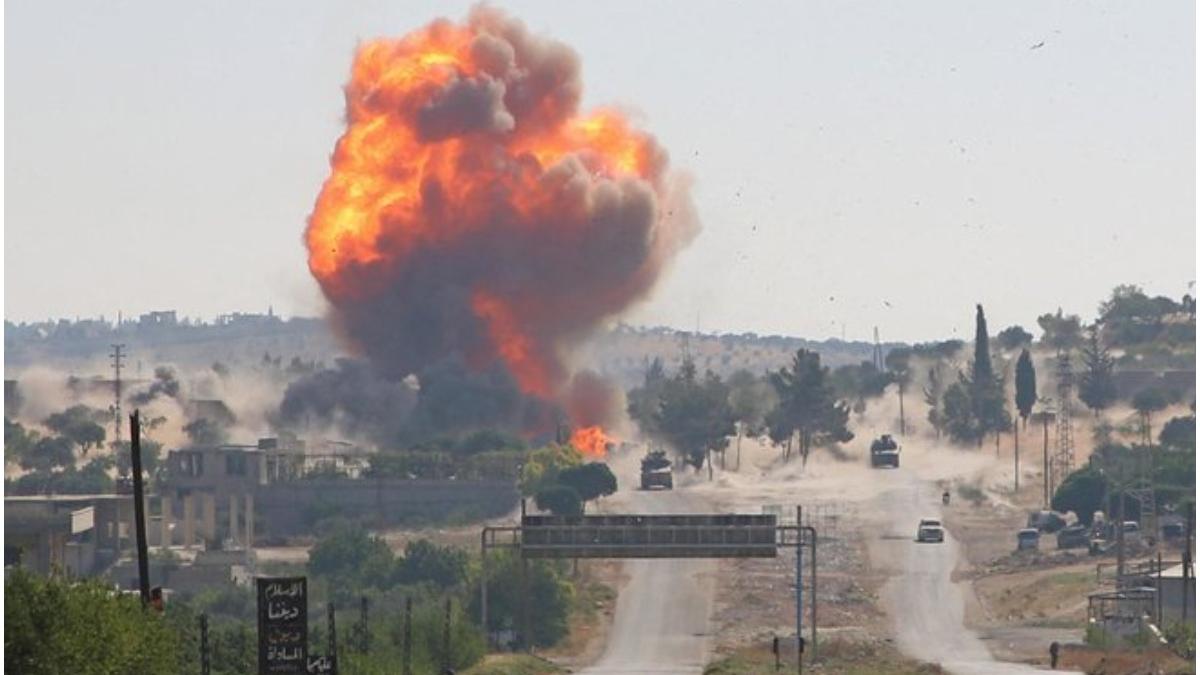 atac aerian israelian siria homs patru morti sapte raniti