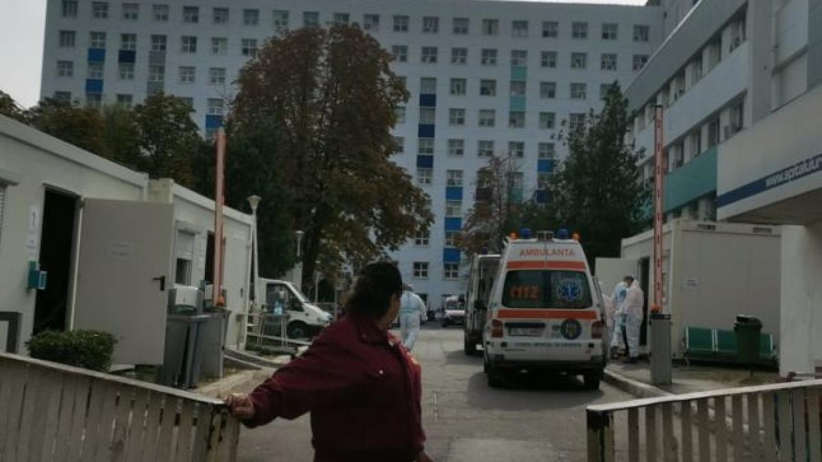 tragedie la un spitalul din galati un pacient a murit dupa ce s a aruncat de la etajul 8