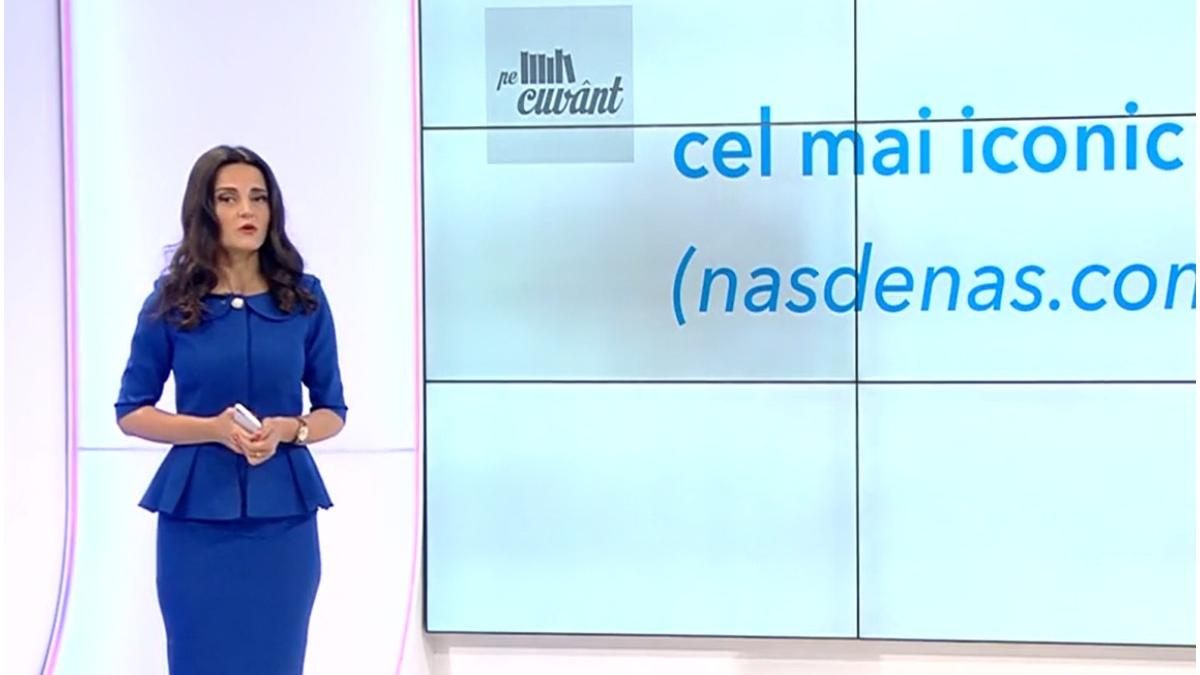 cum se foloseste corect adjectivul iconic