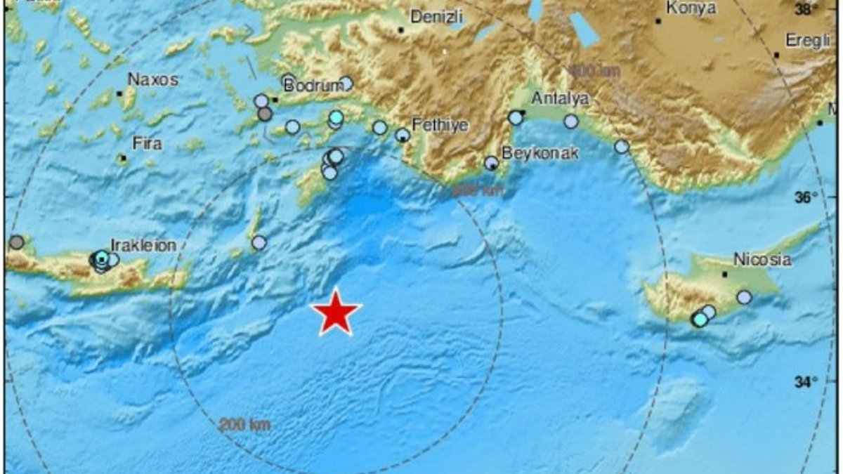 Σεισμός μεγέθους 6,1 Ρίχτερ ταρακούνησε το ελληνικό νησί της Κάρπαθου