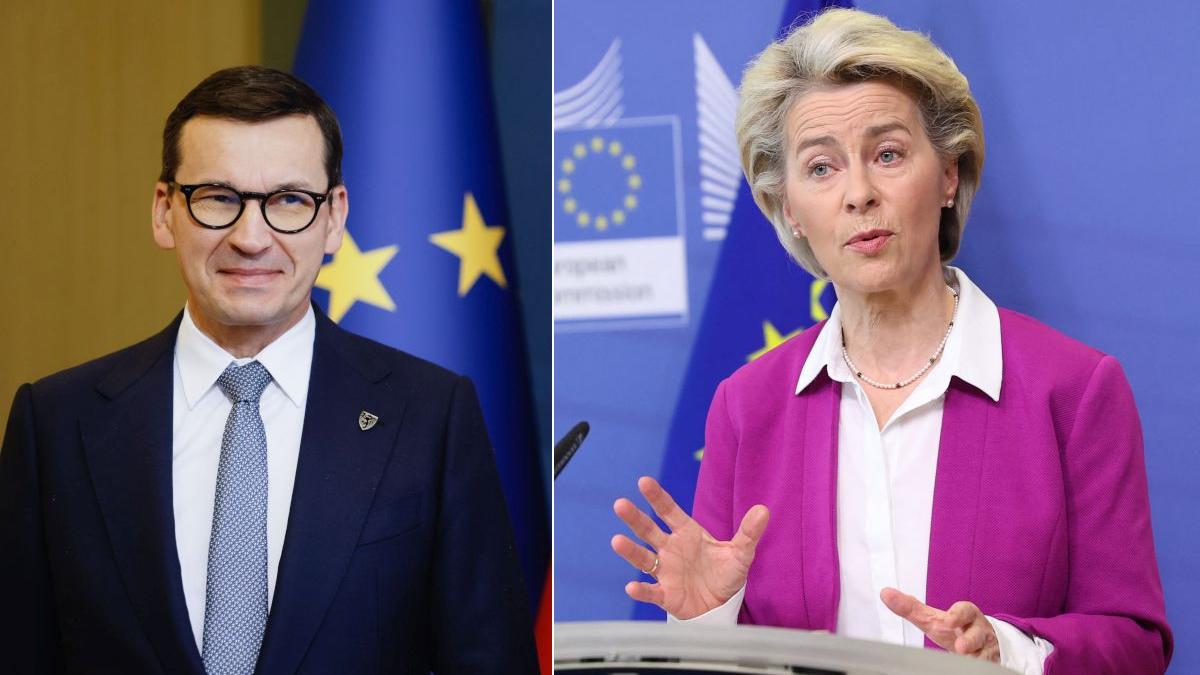 polonia uniunea europeana santaj mateusz morawiecki ursula von der leyen stat de drept polexit