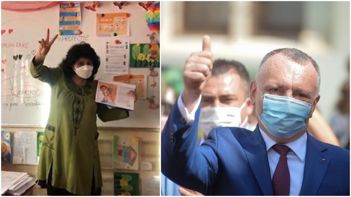 sorin cimpeanu despre profesoara amenintata cu moartea florentina golea