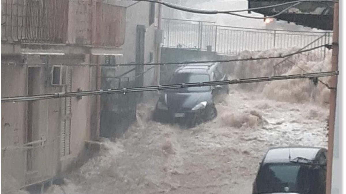 sicilia inundatii