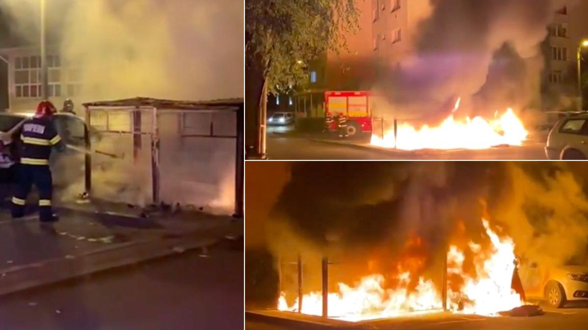 piroman baia mare containere certificat verde