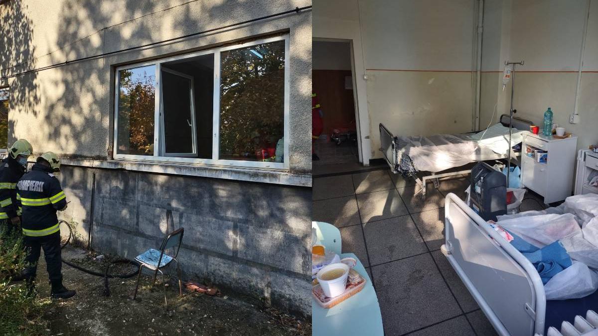 incident spital municipal urgenta caransebes pacienti evacuati