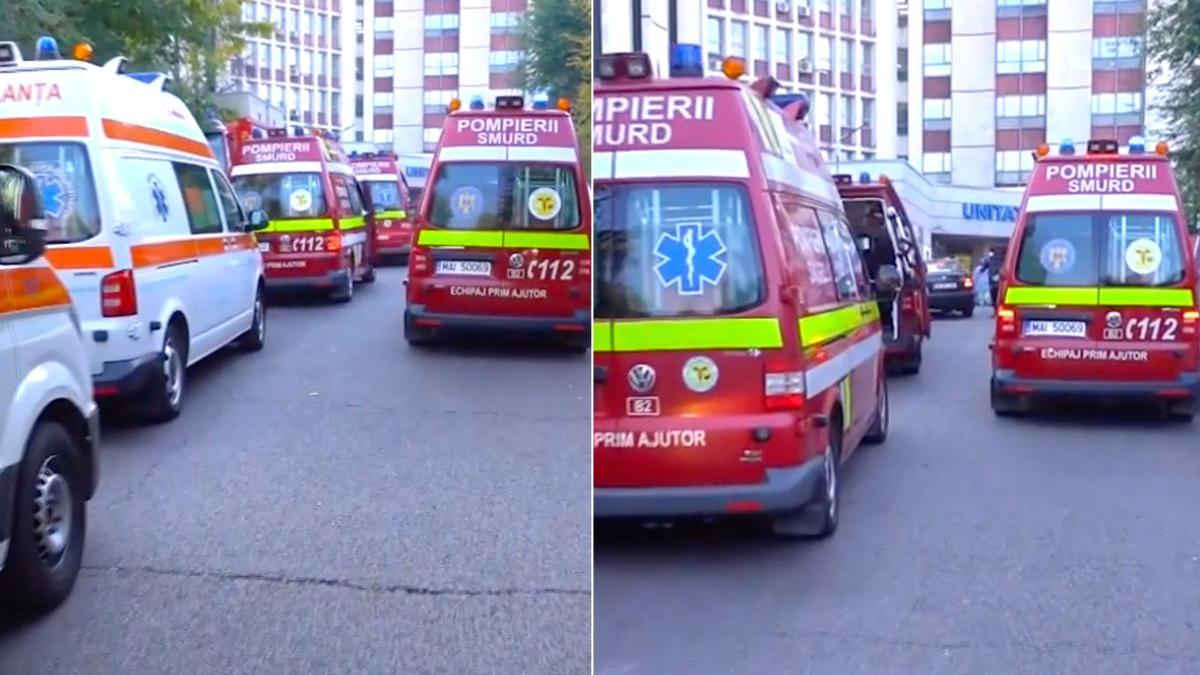 spitalul universitar coada ambulante medici ati