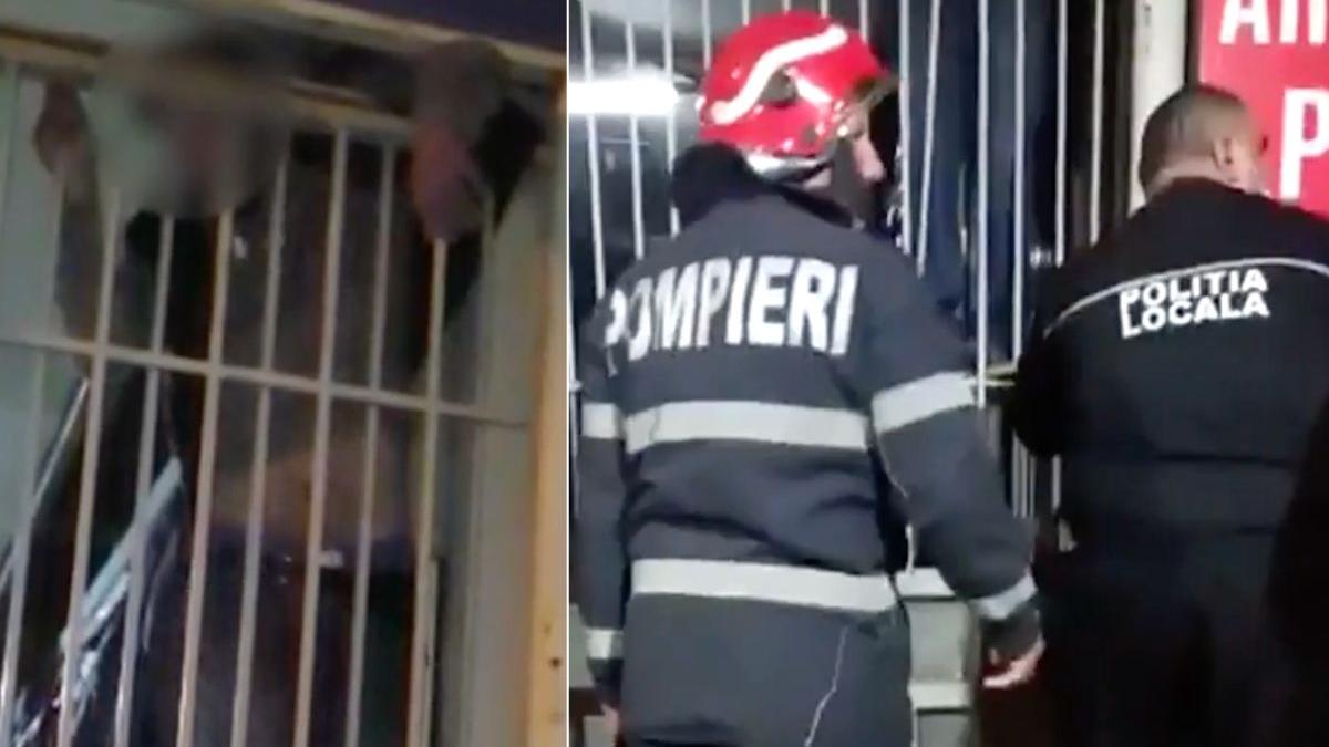 hot buzau ajutor politie blocat gard