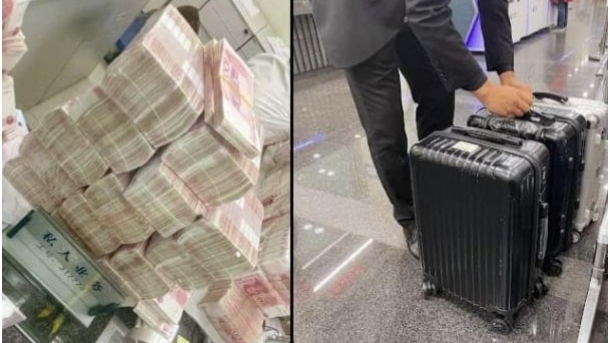 milionar chinez retragere bani banca cearta nepurtarea mastii