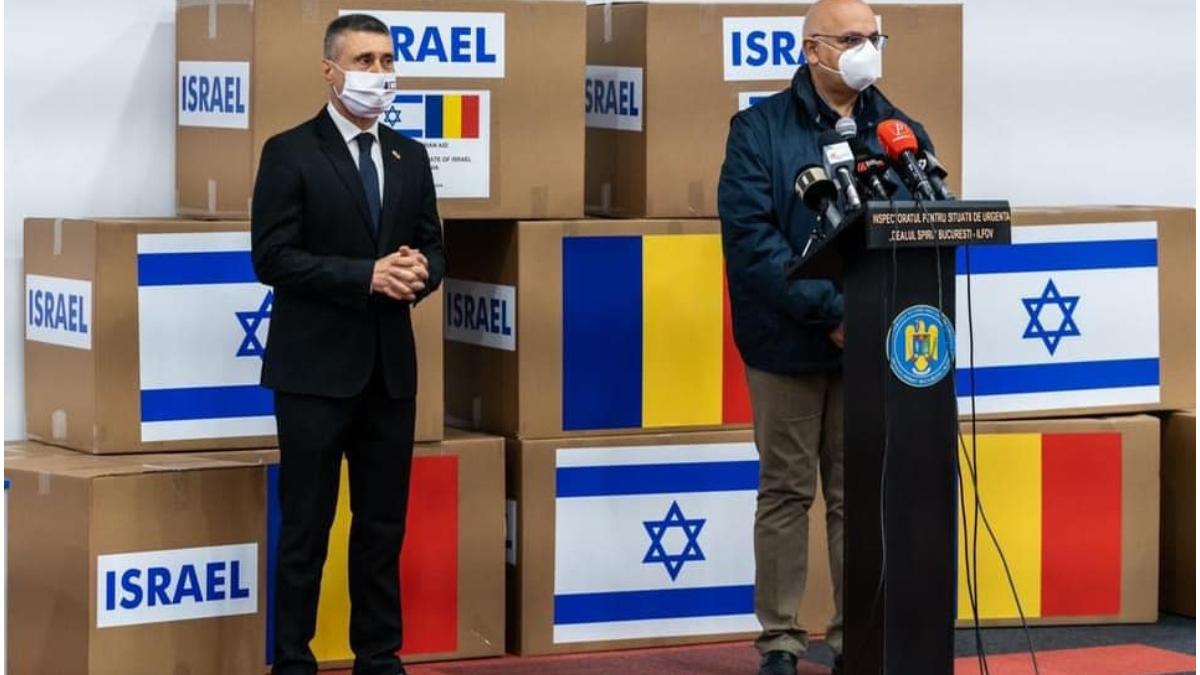 israel ajutor romania criza covid 19 concentratoare de oxigen