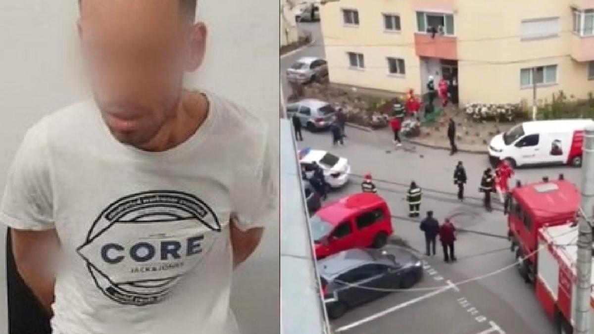 crima roman barbat injunghiat sotie gemene arestat