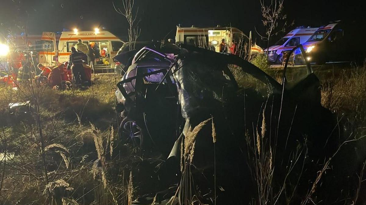 accident dambovita doi morti cinci raniti