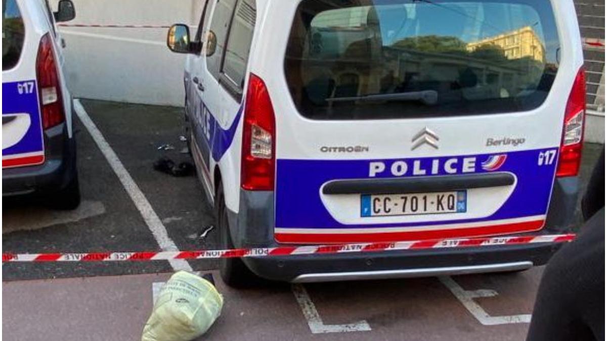 barbat atac cutit politist cannes