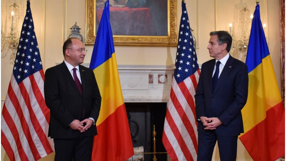 romania sua parteneriat subiecte discutie vizita bogdan aurescu secretar de stat antony blinken